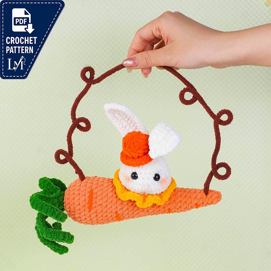 Bunny with Carrot Crochet Patterns for Adorable Amigurumi Projects 14